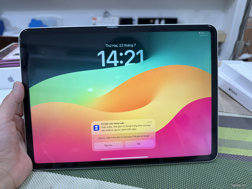 iPad Pro 11 inch M4 - 5G+Wifi - 256GB Silver Giá siêu rẻ - 2