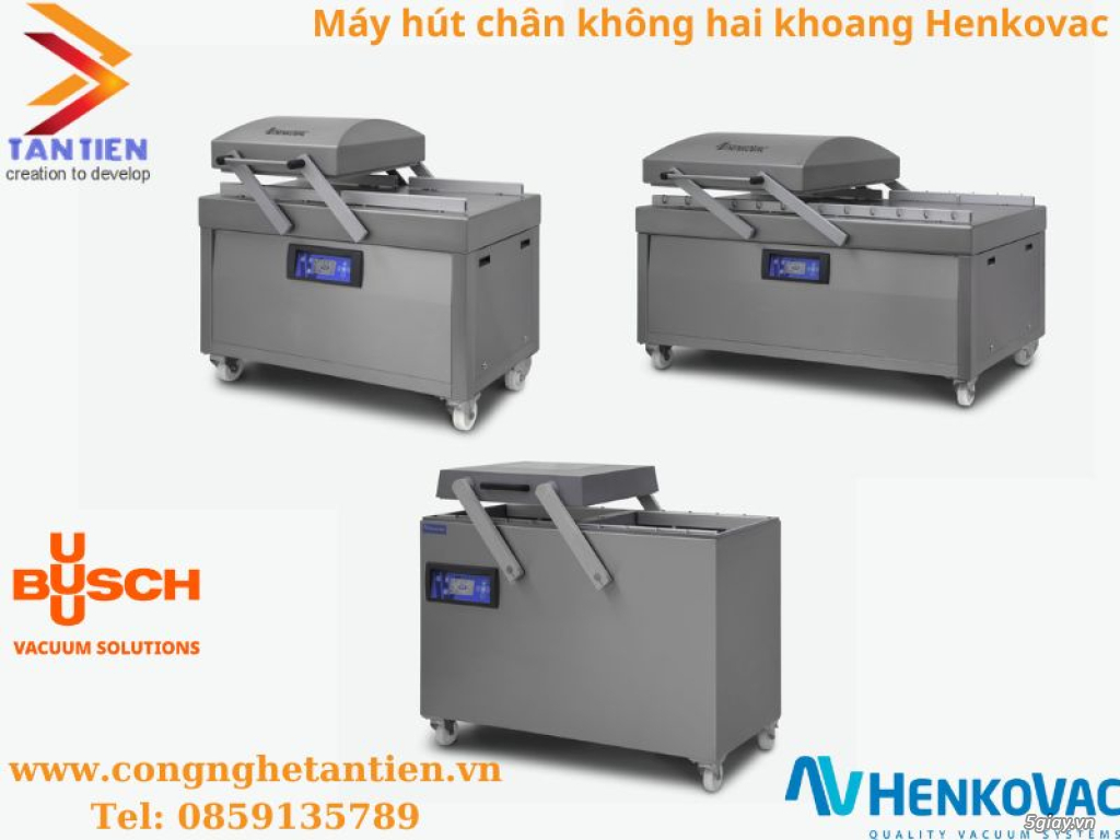 Máy hút chân không Henkovac D6 - 2