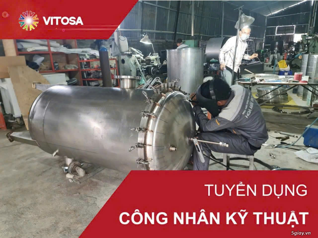 TUYỂN THỢ HÀN CƠ KHÍ (INOX)