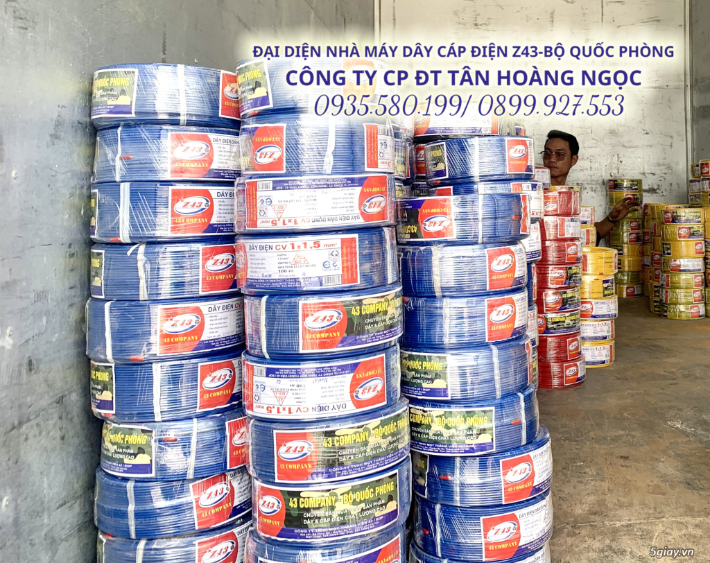 DÂY CÁP ĐIỆN Z43 BỘ QUỐC PHÒNG MIỀN TRUNG