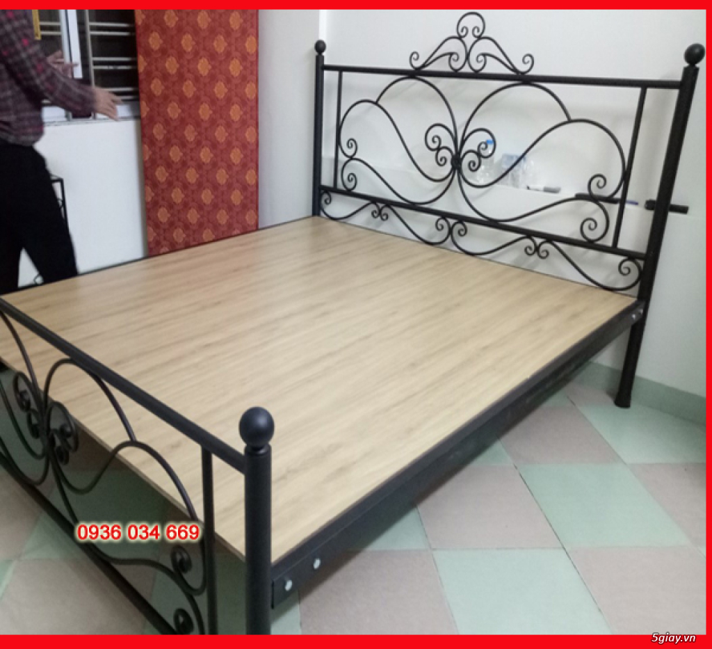 Mẫu giường sắt cổ điển - 5