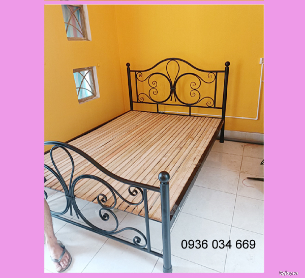 Mẫu giường sắt cổ điển - 7