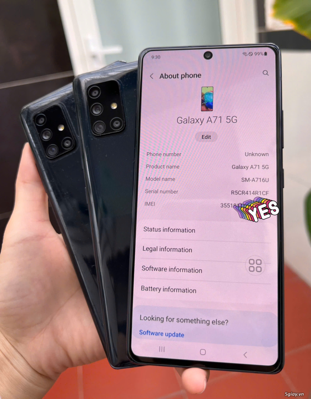 Samsung Galaxy A71 128GB màn 6.7 Super Amoled máy Mỹ đẹp rẻ - 2