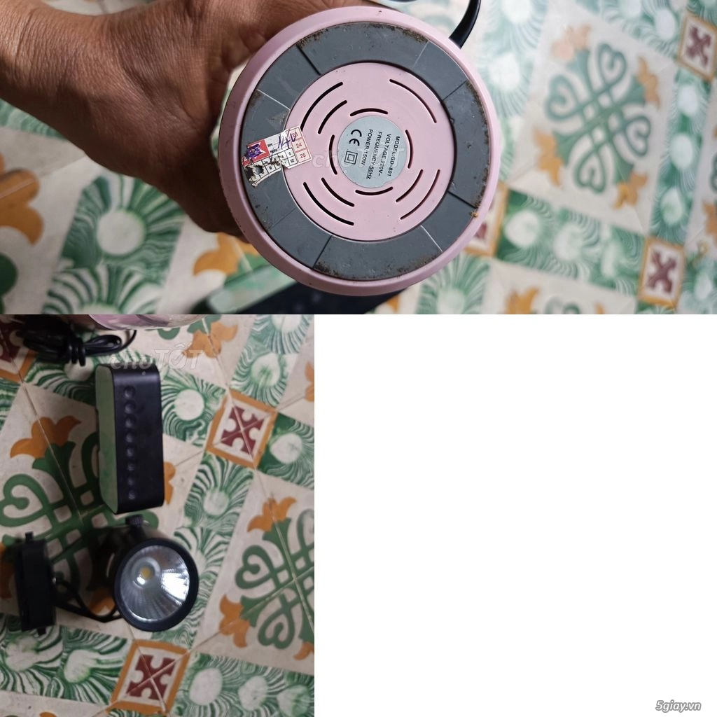 Combo linh tinh loa bt, máy xay, bóng led....còn tốt - 2