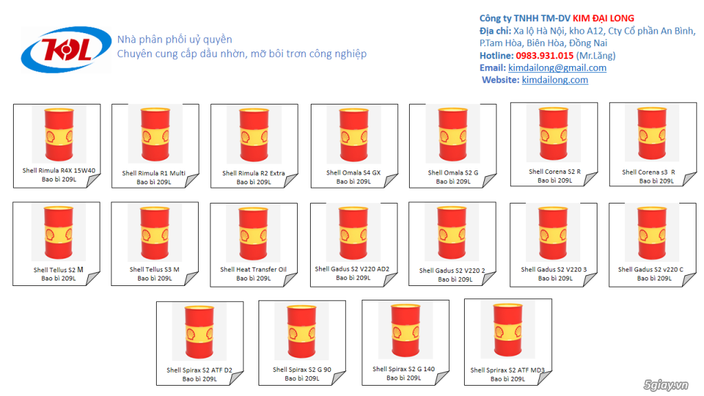 Chuyên cung cấp các loại dầu nhờn công nghiệp - 2