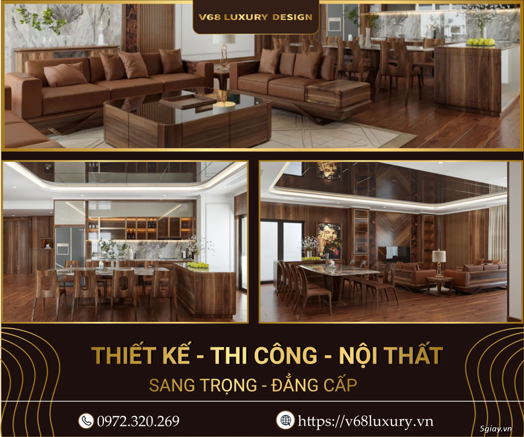 Thiết kế nội thất gỗ óc chó – Lựa chọn hoàn hảo - 3