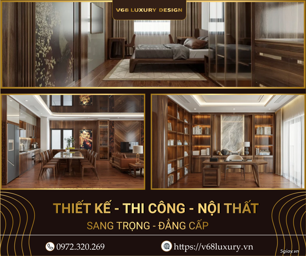 Thiết kế nội thất gỗ óc chó – Lựa chọn hoàn hảo - 2