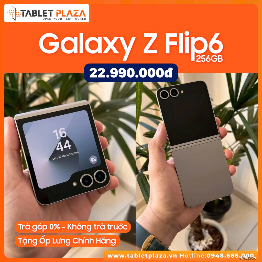 Tablet Plaza  FLASH SALE: GALAXY Z FLIP6 256GB - 12