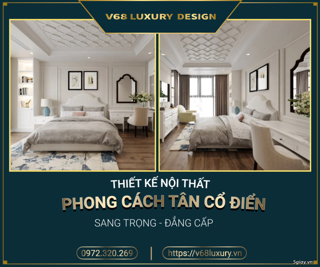 Thiết Kế Nội Thất Biệt Thự Hiện Đại – Sang Trọng Với V68 Luxury - 2