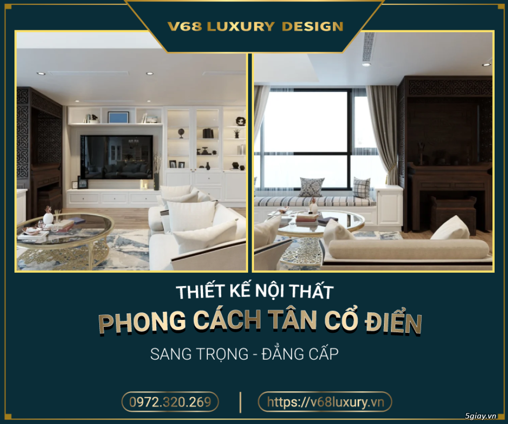 Thiết Kế Nội Thất Biệt Thự Hiện Đại – Sang Trọng Với V68 Luxury - 4