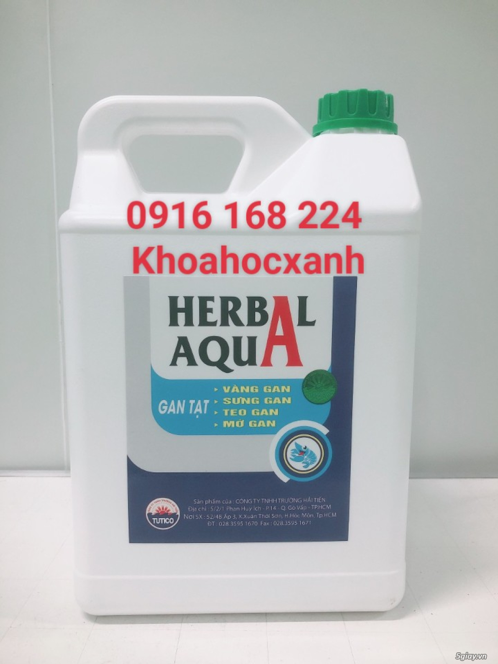HERBAL AQUA – Gan tạt thảo dược