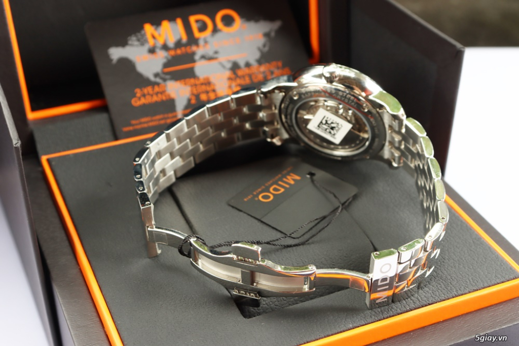 ĐH Nam: Mido Baroncelli M8605.4.18.1 - Automatic Size 42mm New Fullbox - 11