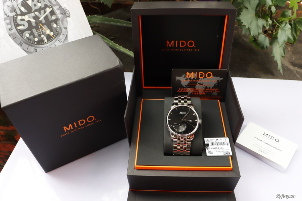 ĐH Nam: Mido Baroncelli M8605.4.18.1 - Automatic Size 42mm New Fullbox - 14