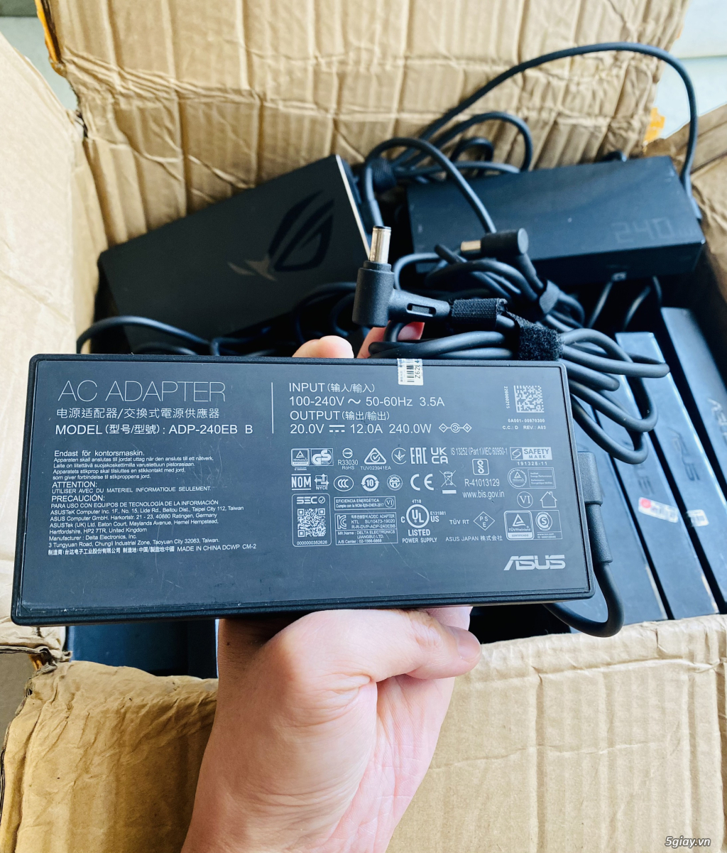 Sạc Laptop Asus / Acer / MSI 65W 90W 100 120W 135W 150W 180W 200W 240W - 2