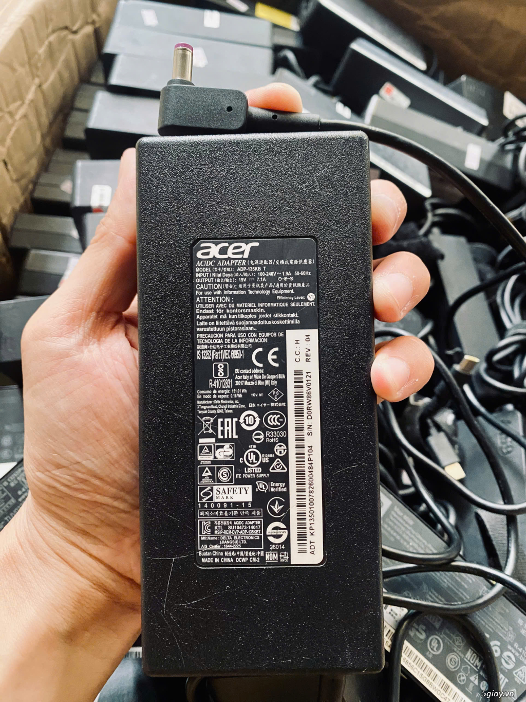 Sạc Laptop Asus / Acer / MSI 65W 90W 100 120W 135W 150W 180W 200W 240W - 11