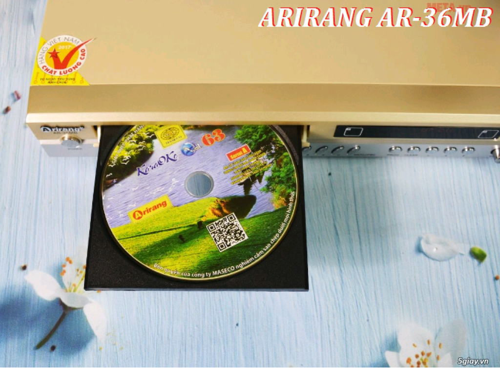 Đầu karaoke 5 số Arirang AR-36MB xài được các loại đĩa CD/VCD/DVD... - 4