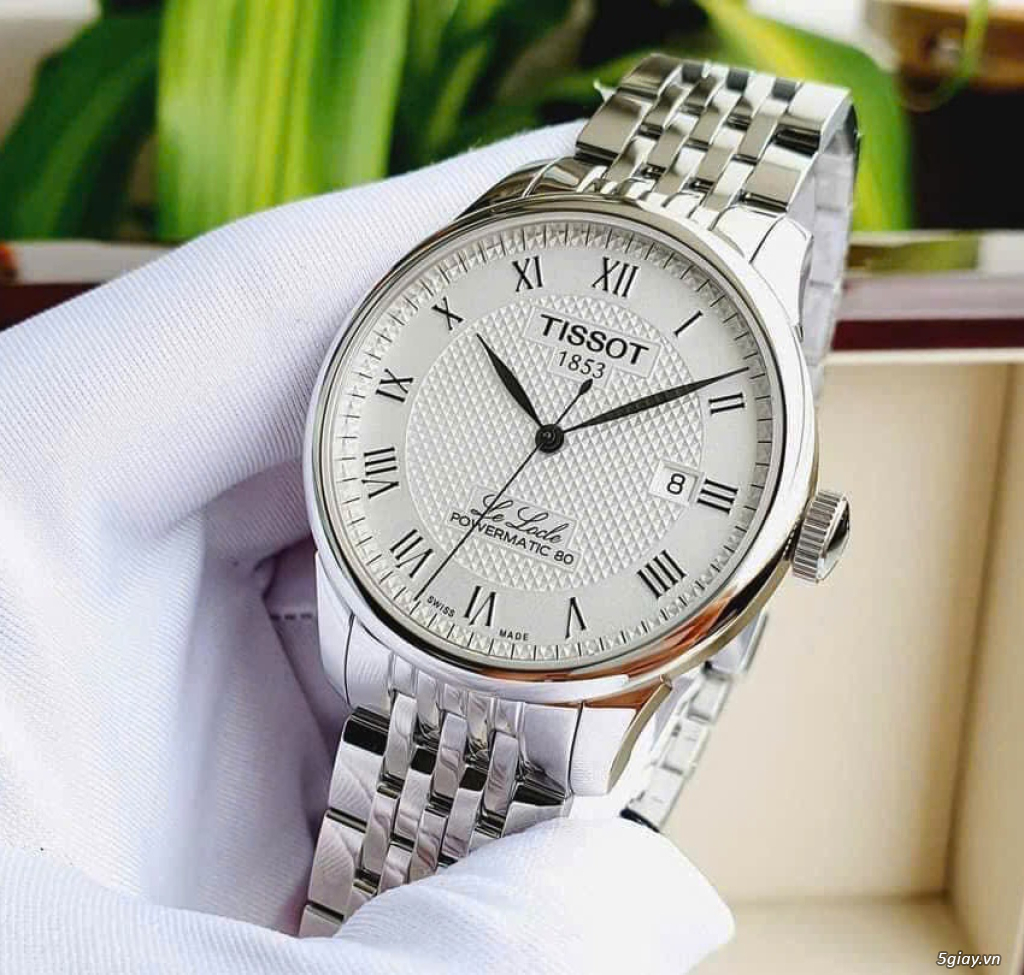 ĐH Nam : Tissot Le Locle Powermatic 80 dây thép - Size 39.3mm- Fullbox - 2