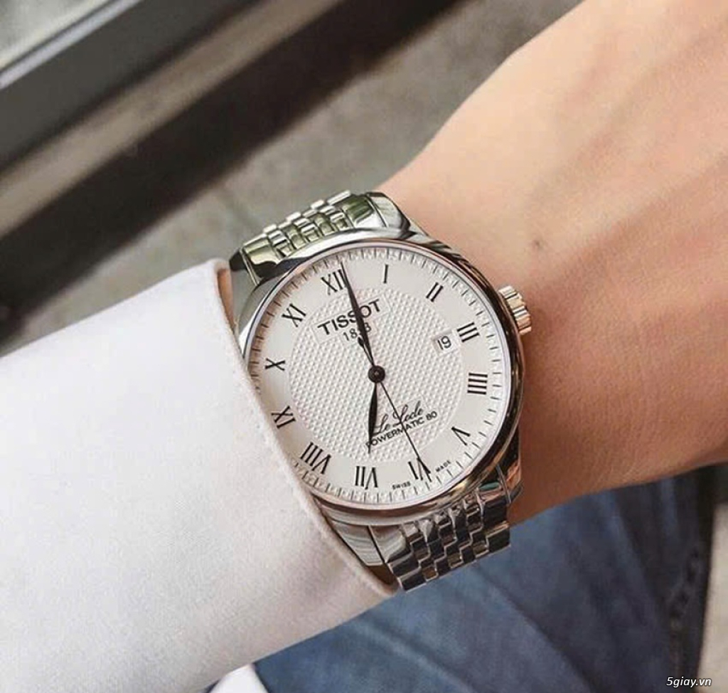 ĐH Nam : Tissot Le Locle Powermatic 80 dây thép - Size 39.3mm- Fullbox - 5