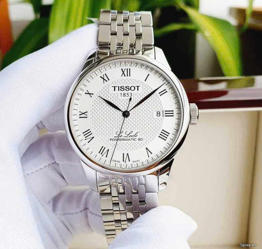 ĐH Nam : Tissot Le Locle Powermatic 80 dây thép - Size 39.3mm- Fullbox - 1