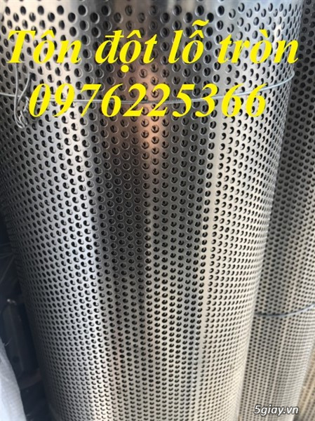 Tôn đột lỗ tròn khổ 1m x 20m - 1