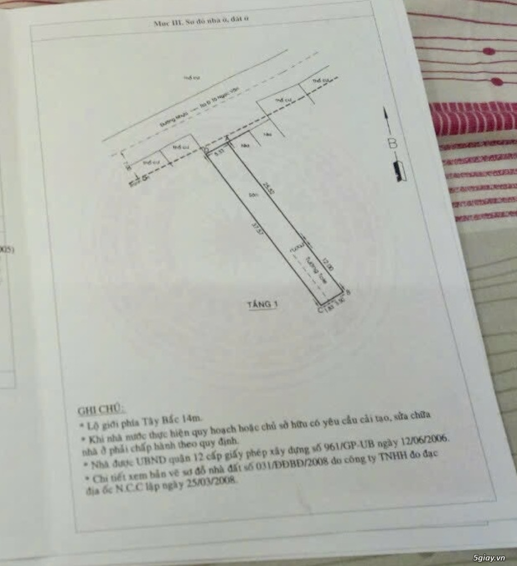 Bán gấp nhà C4 mặt tiền Thạnh Xuân 21, P. Thạnh Xuân, Quận 12 - 1