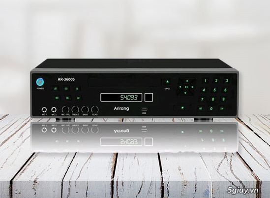 Đầu 5 số Arirang AR-3600S KÈM đĩa + list nhạc Karaoke bán ĐẠI HẠ GIÁ - 3