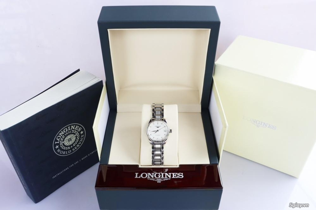 ĐH Nữ : Longines Master Collection L2.128.4.77.6 -Automatic - 4