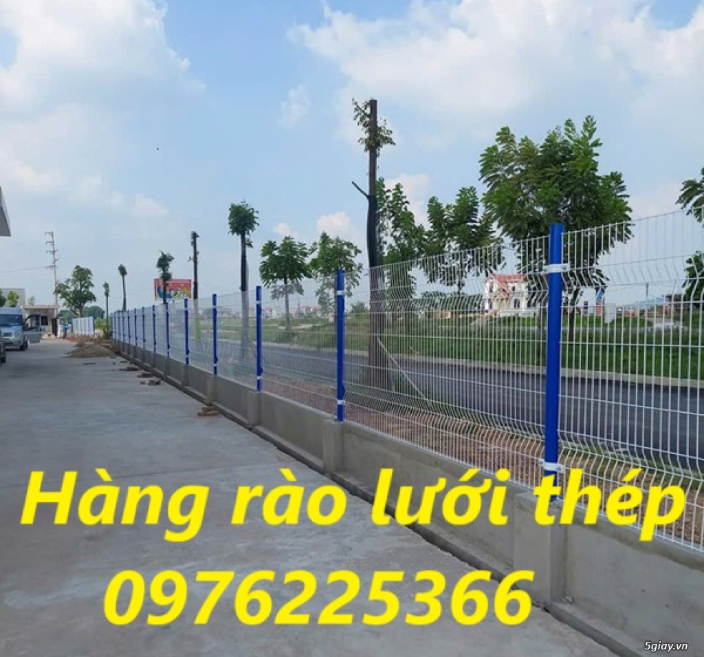 Mẫu hàng rào lưới thép hàn Đẹp - Chất lượng - Giá tốt - 1