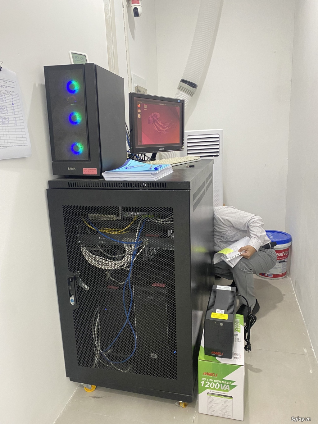 Bộ lưu điện Offline Masu UPS MS – 1200VA/600W - 4