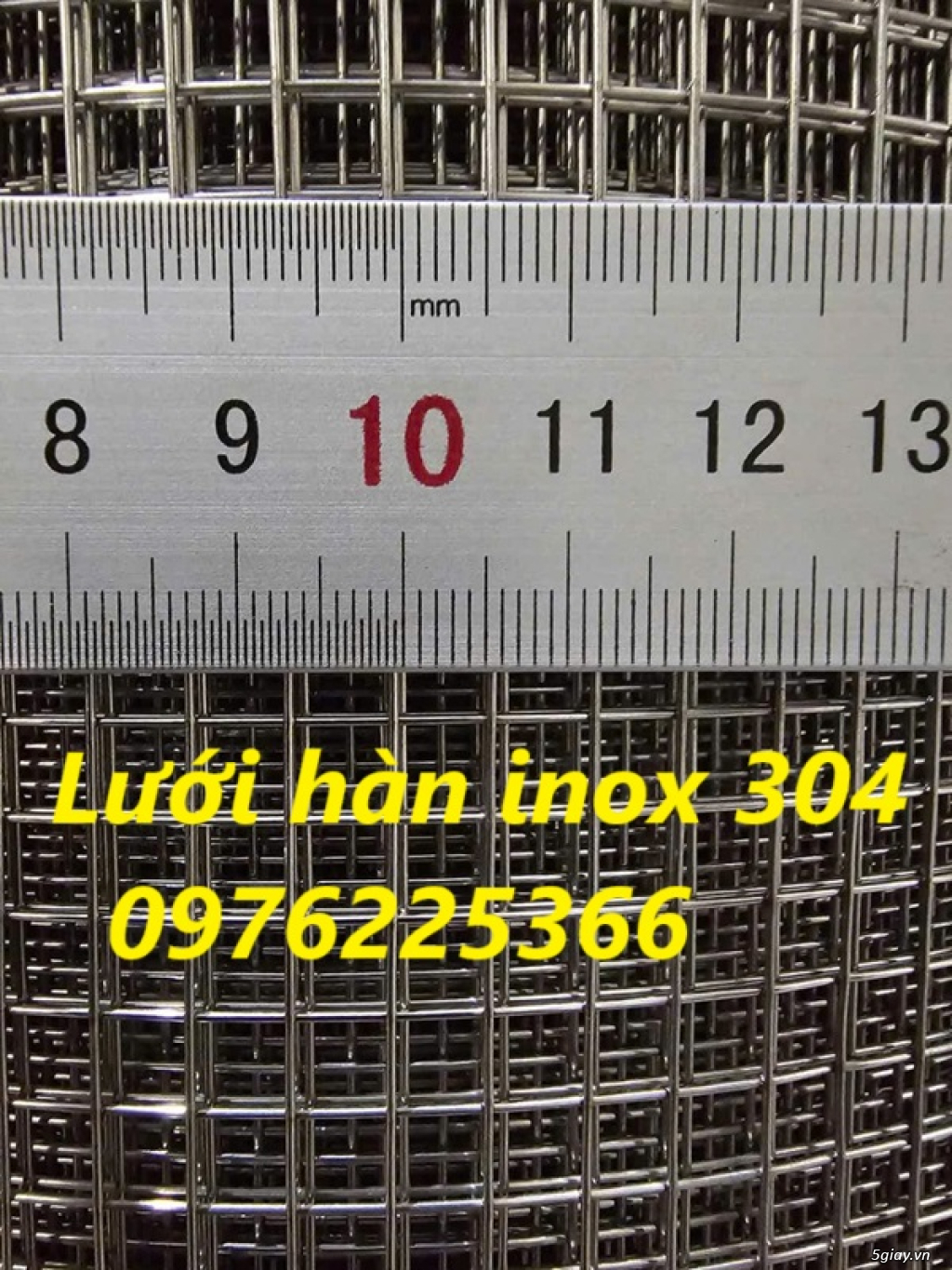 Lưới inox 304 hàn ô vuông 25x25, 30x30, 40x40, 50x50 - 1