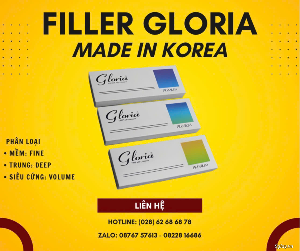 Filler Gloria - Hotline: 08228 16686 - 08767 57613 - fillerbotoxs.com