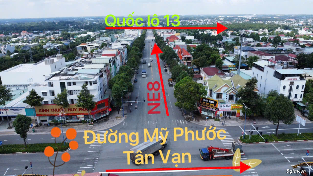 Bán nhà 3 lầu Mỹ Phước 3 BD, MT đường Mỹ Phước Tân Vạn, SHR, CC - 2
