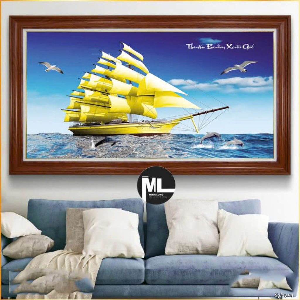 Xưởng tranh treo tường 3D khổ lớn – tranh đẹp giá bình dân - 2