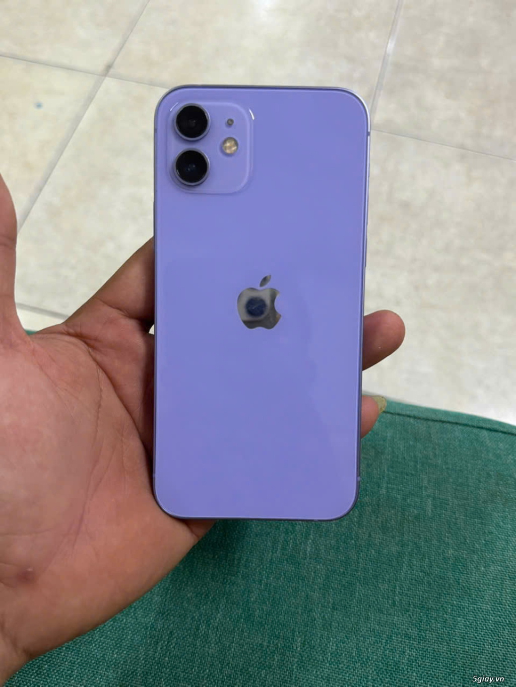 iPhone 12 128gb Tím Môn _Máy đẹp zin full_Pin new 100% - 4