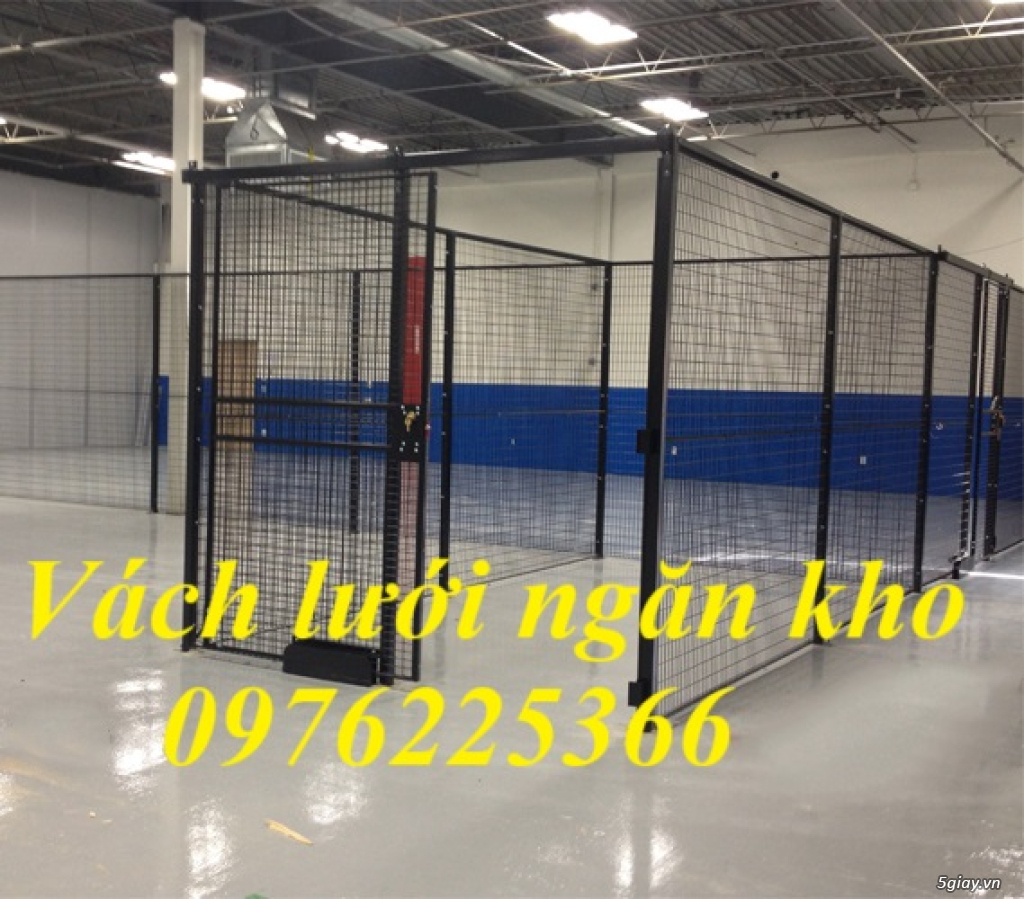 Vách lưới ngăn kho nhà máy - 3