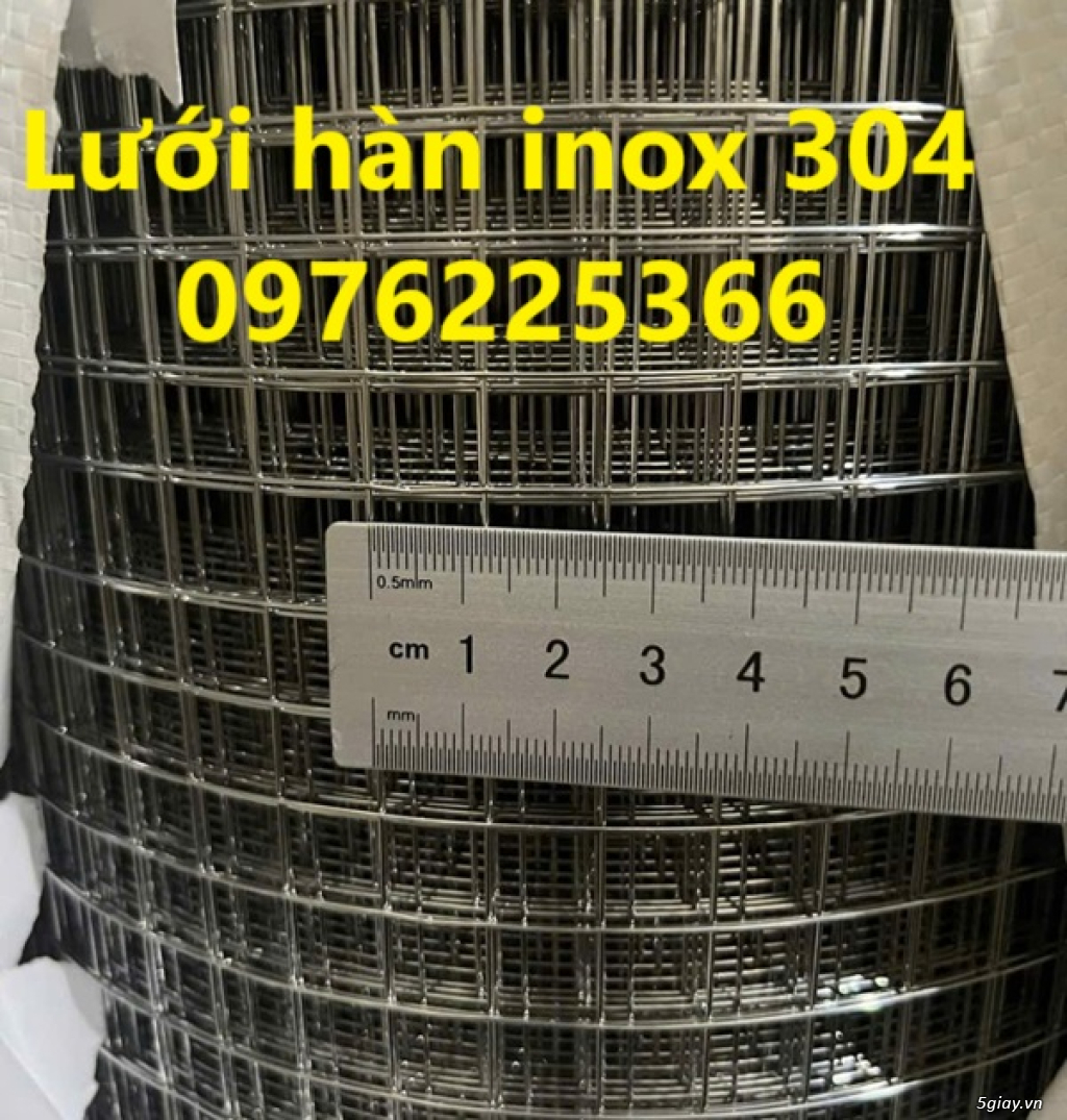 báo giá lưới hàn inox 304 ô 25x25 - 1