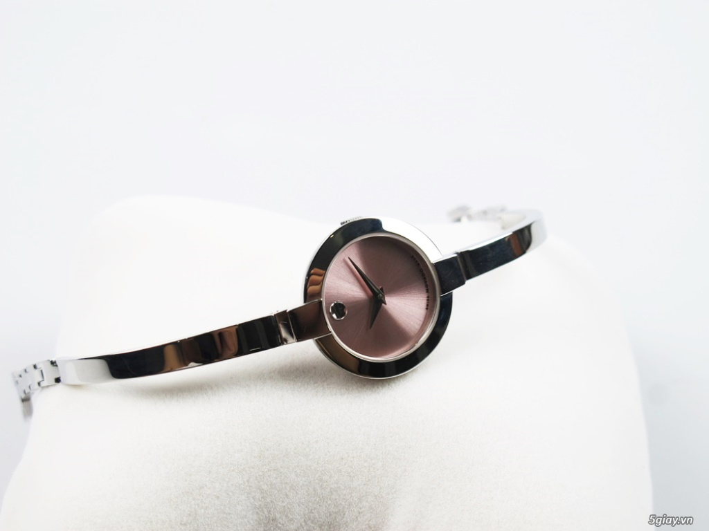ĐH Nữ Movado Bela Mặt Hồng ( lắc tay ) Size 24mm siêu lướt Fullbox - 4