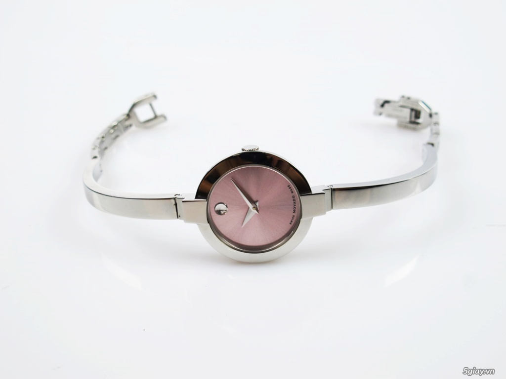 ĐH Nữ Movado Bela Mặt Hồng ( lắc tay ) Size 24mm siêu lướt Fullbox - 2