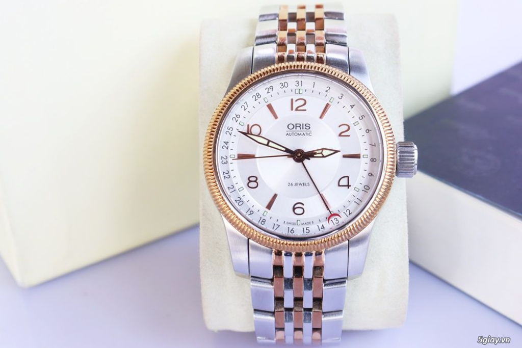 ĐH Nam : Oris Big Crown Pointer Date Automatic, 4 Kim Số học trò - 15