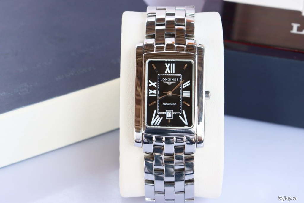 ĐH Nam : Longines DolceVita L5.657.4.79.6 Automatic - bản Dây Thép - 10