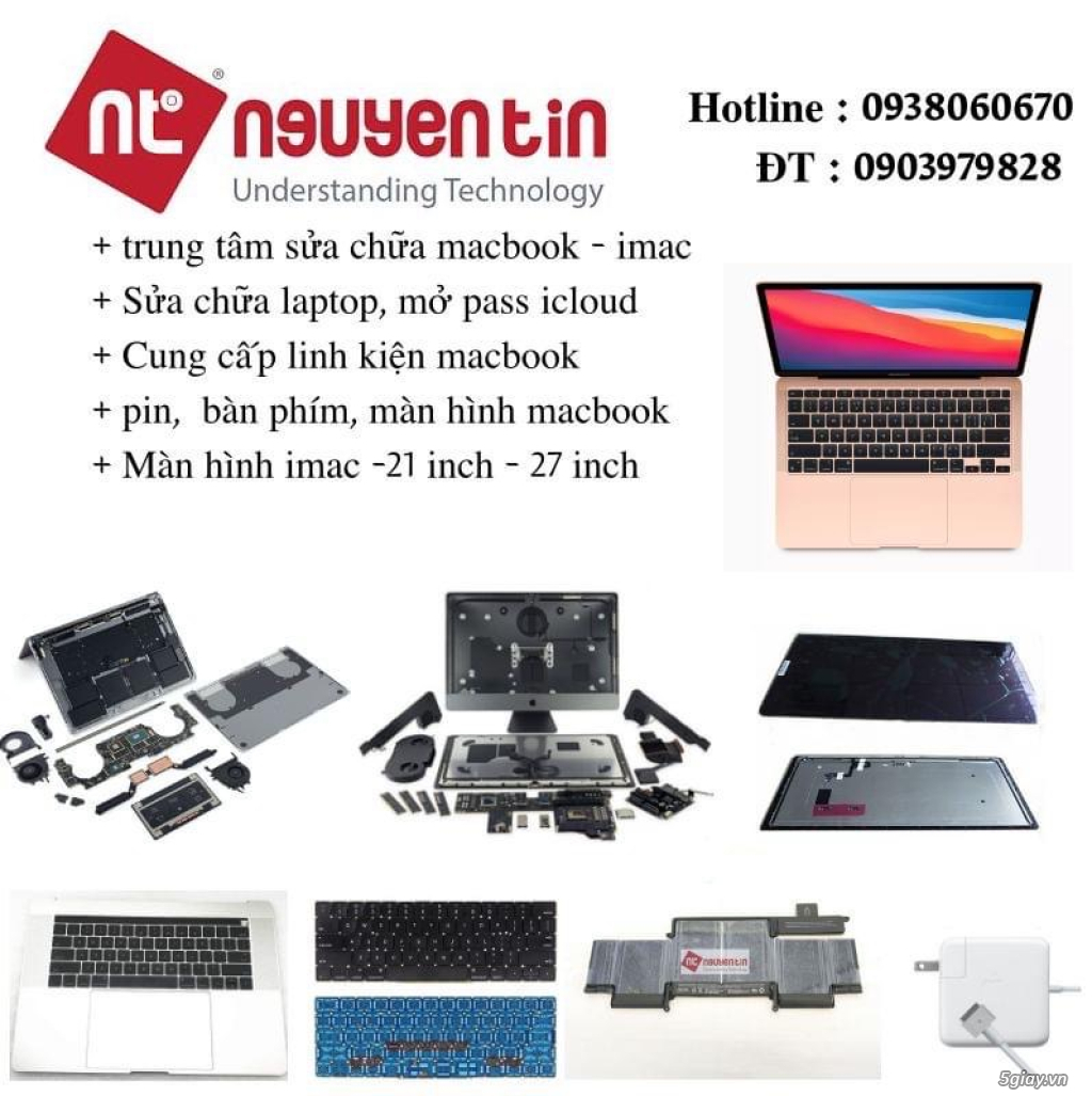 THAY MÀN HÌNH MACBOOK 14''-  M3 - 4