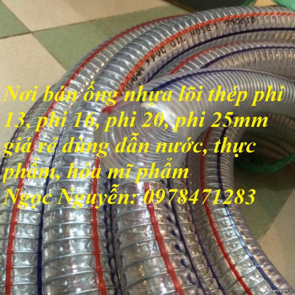 Bán ống nhựa lõi thép phi 25, ống nhựa lõi thép phi 32 giá rẻ.