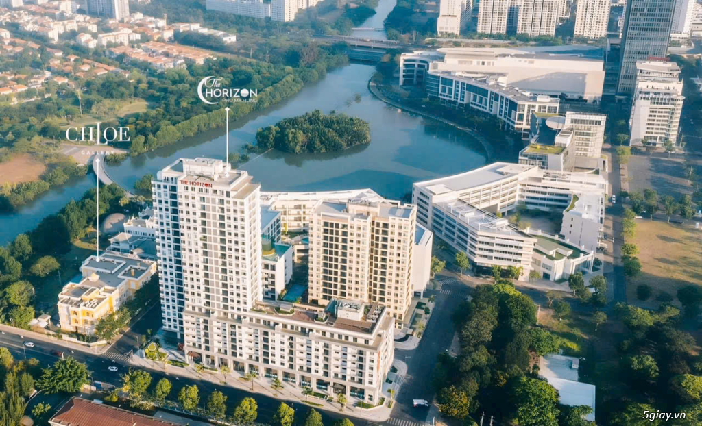 VỊ TRÍ SHOPHOUSE THE HORIZON HỒ BÁN NGUYỆT PHÚ MỸ HƯNG - 4