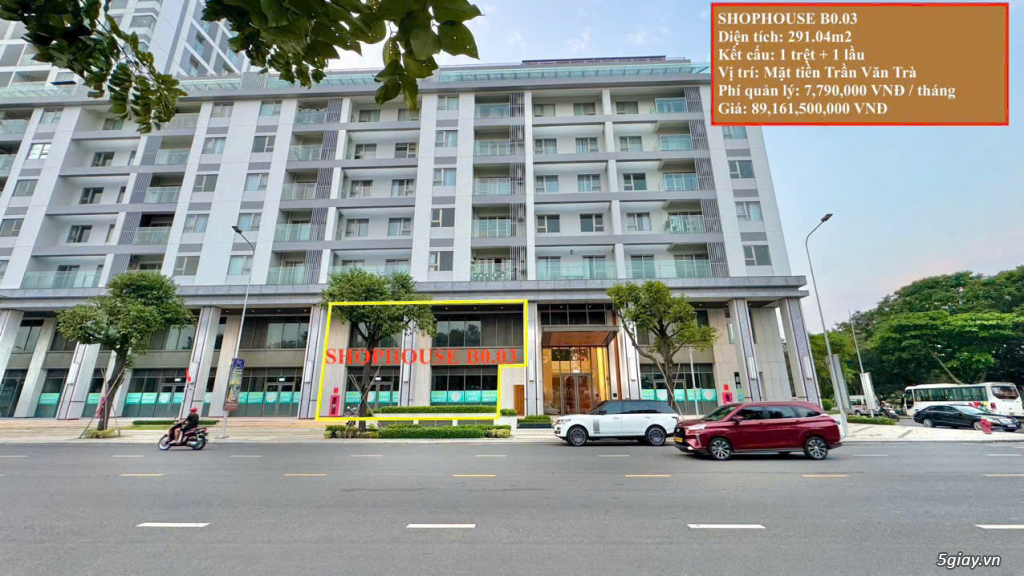 VỊ TRÍ SHOPHOUSE THE HORIZON HỒ BÁN NGUYỆT PHÚ MỸ HƯNG - 2