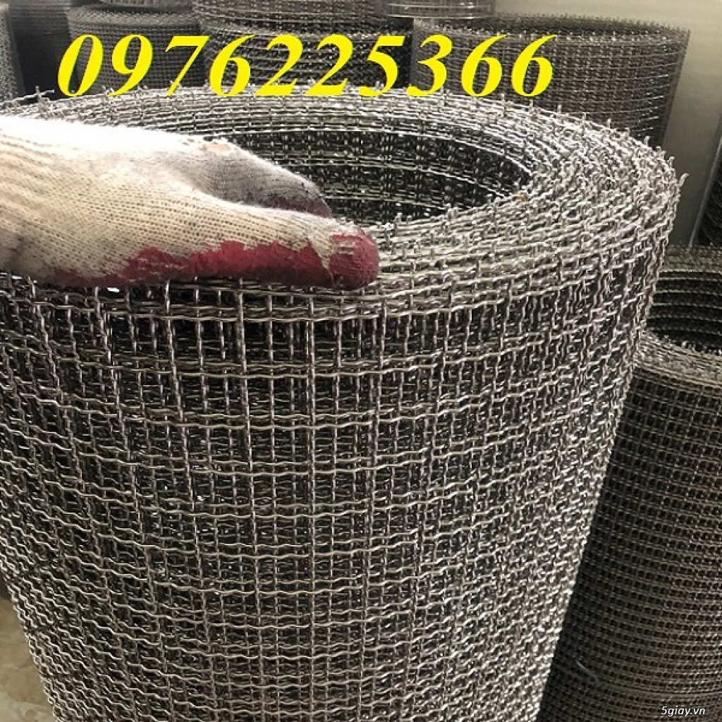 Lưới đan inox 304 mắt 1cm x 1cm - 2