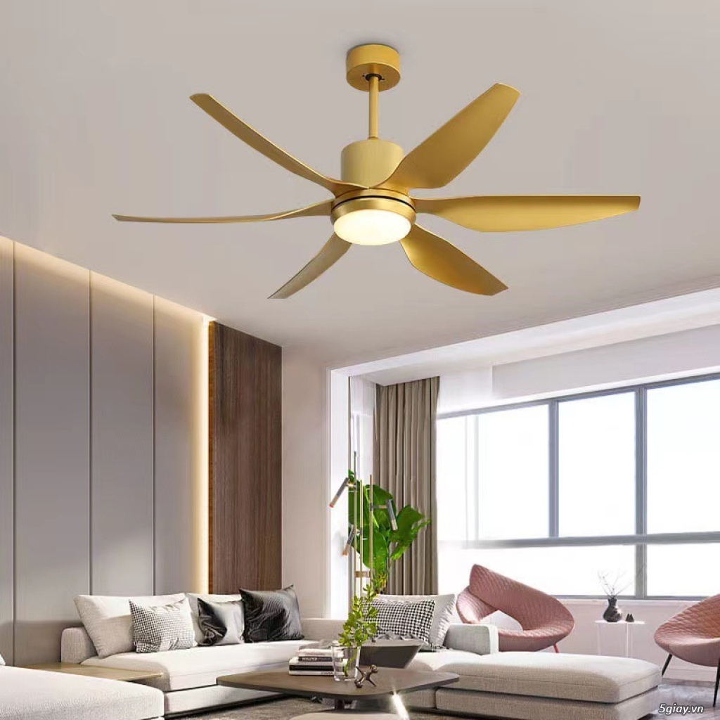 QUẠT TRẦN 6 CÁNH NHỰA – SANG TRỌNG & BỀN BỈ ️ - 1