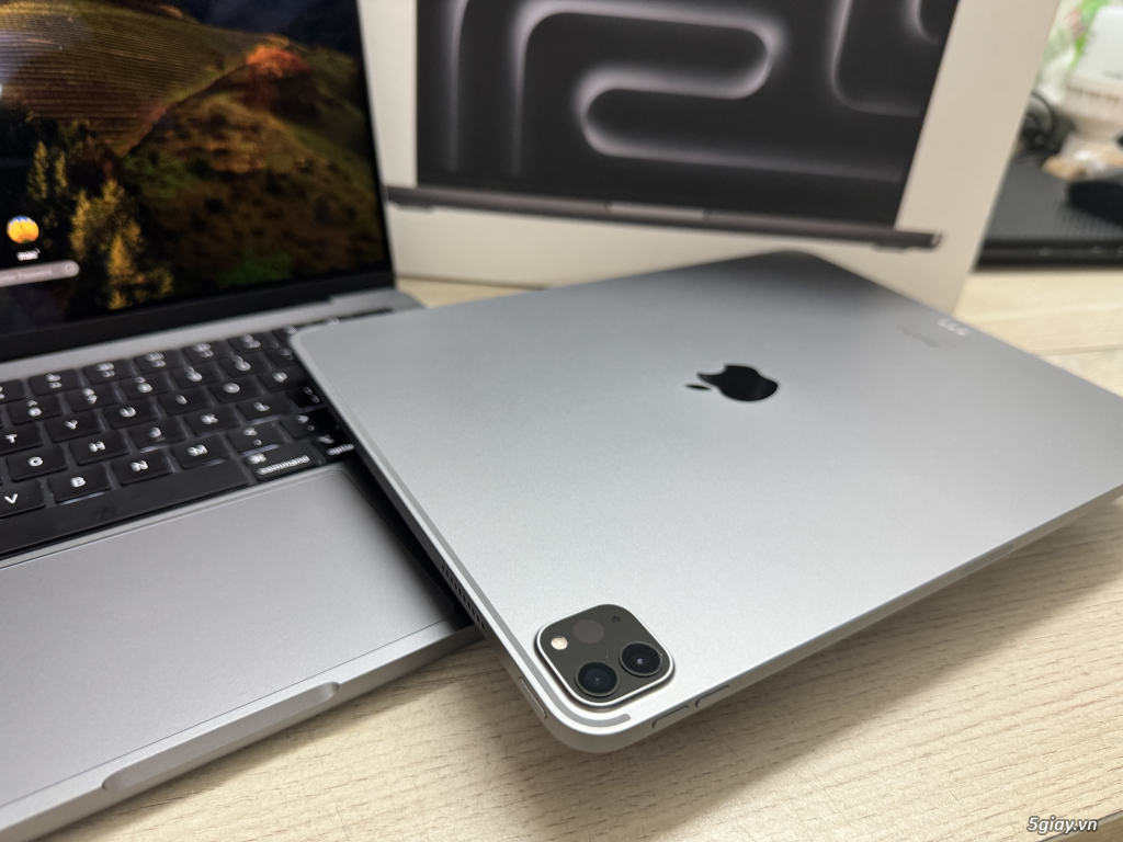IPad Pro M4 11inch/12.9inch siêu lướt pin 100 bảo hành dài 2025 - 3