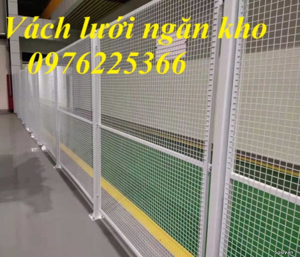 Vách lưới ngăn kho D5a50x150 - 4