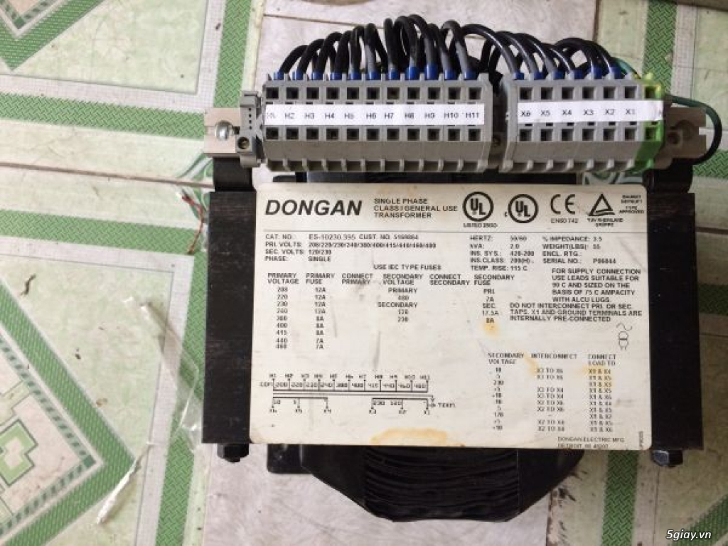 Biến áp cách ly Nhật, lọc nguồn âm thanh... - 5