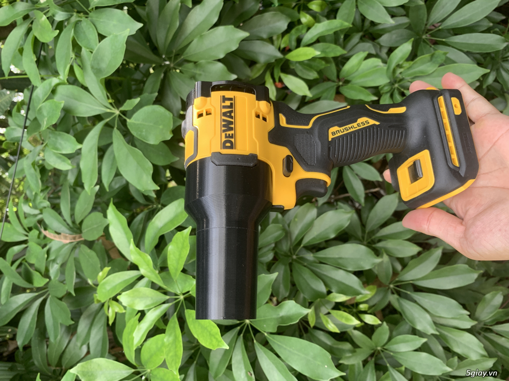 Máy thổi phản lực DIY xài pin Dewalt - 1